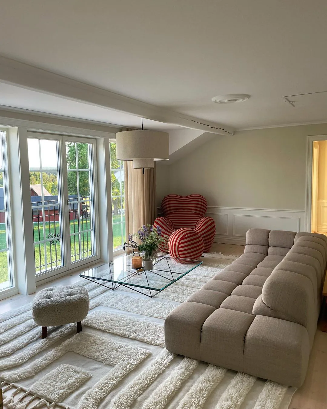 Kask Wollteppich 300x400 cm, Offwhite Tinted