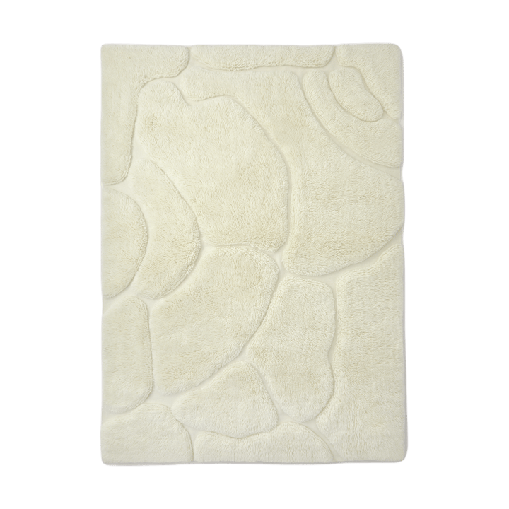 Kullin Wollteppich 170x240 cm - Offwhite - Tinted