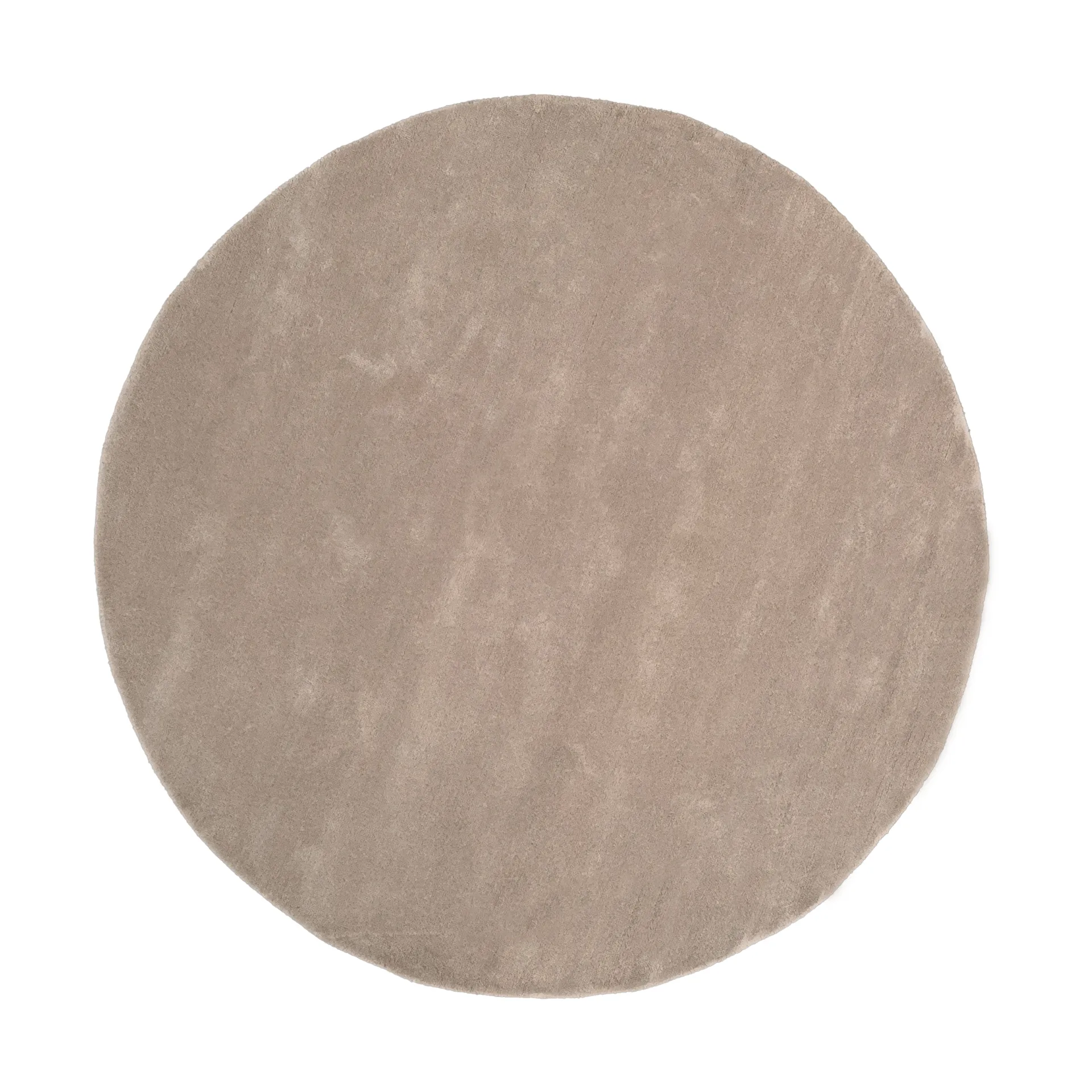 Liljehok Wollteppich, Beige, Ø200 cm Tinted