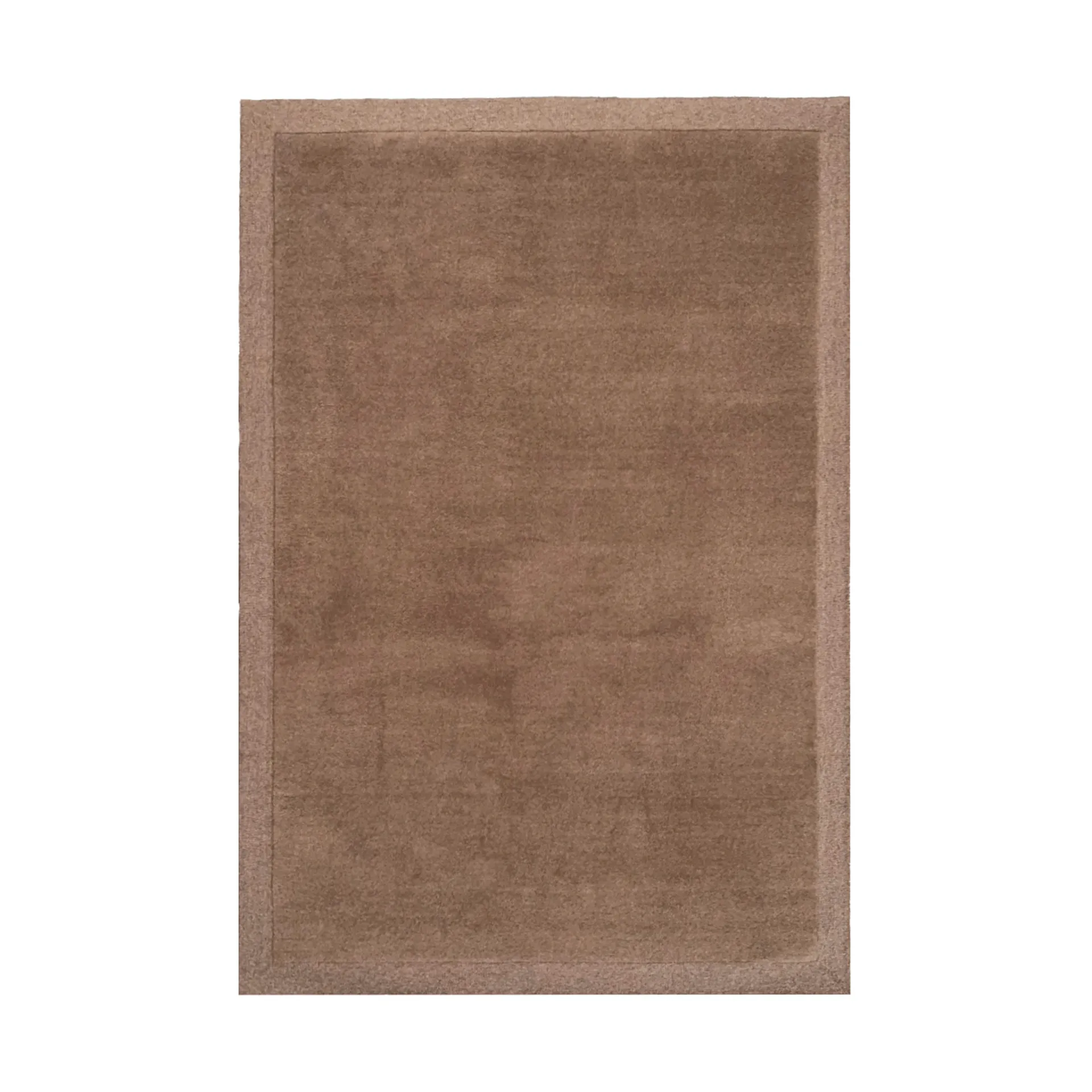 Louis Wollteppich, Beige brown, 200x300 cm Tinted
