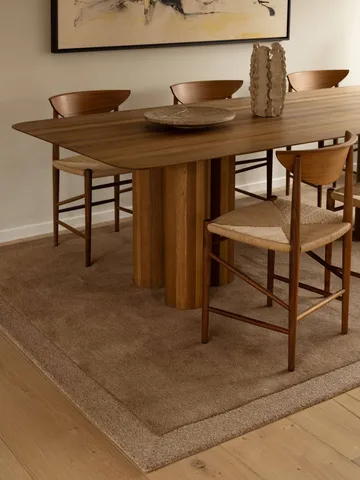 Louis Wollteppich - Beige brown, 200x300 cm - Tinted