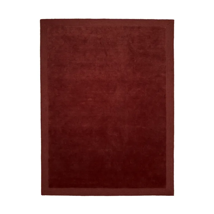 Louis Wollteppich - Burgundy, 200×300 cm - Tinted