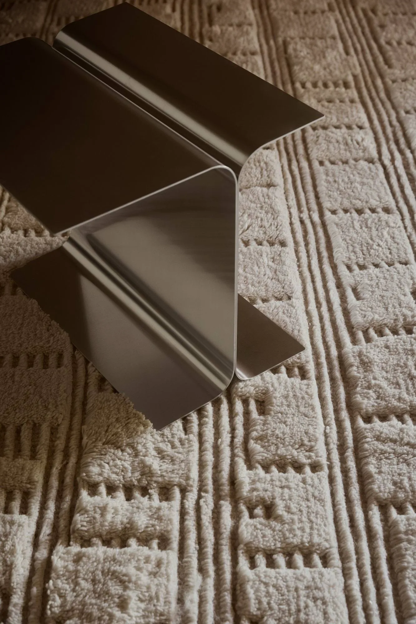 Lydahl Wollteppich, Off White, 250 × 350 cm Tinted