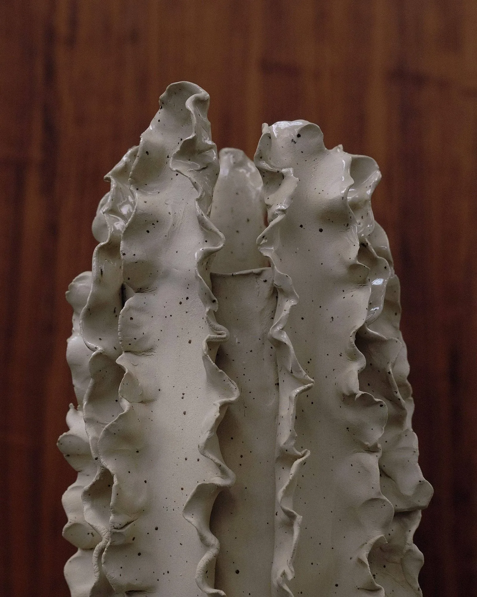 Melera Vase, Beige, 33x16 cm Tinted