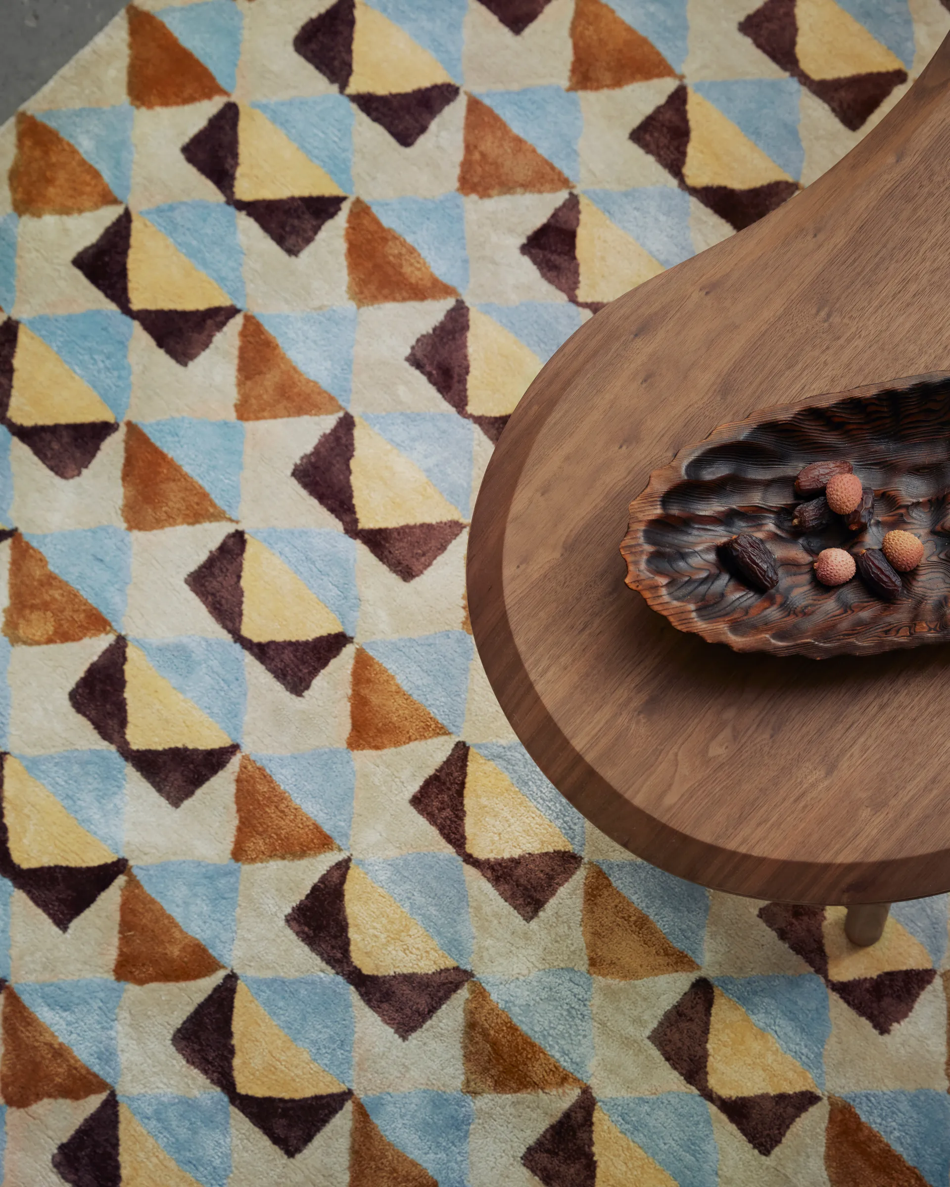 Mellin Teppich Viskose 200x300 cm, Multi Tinted