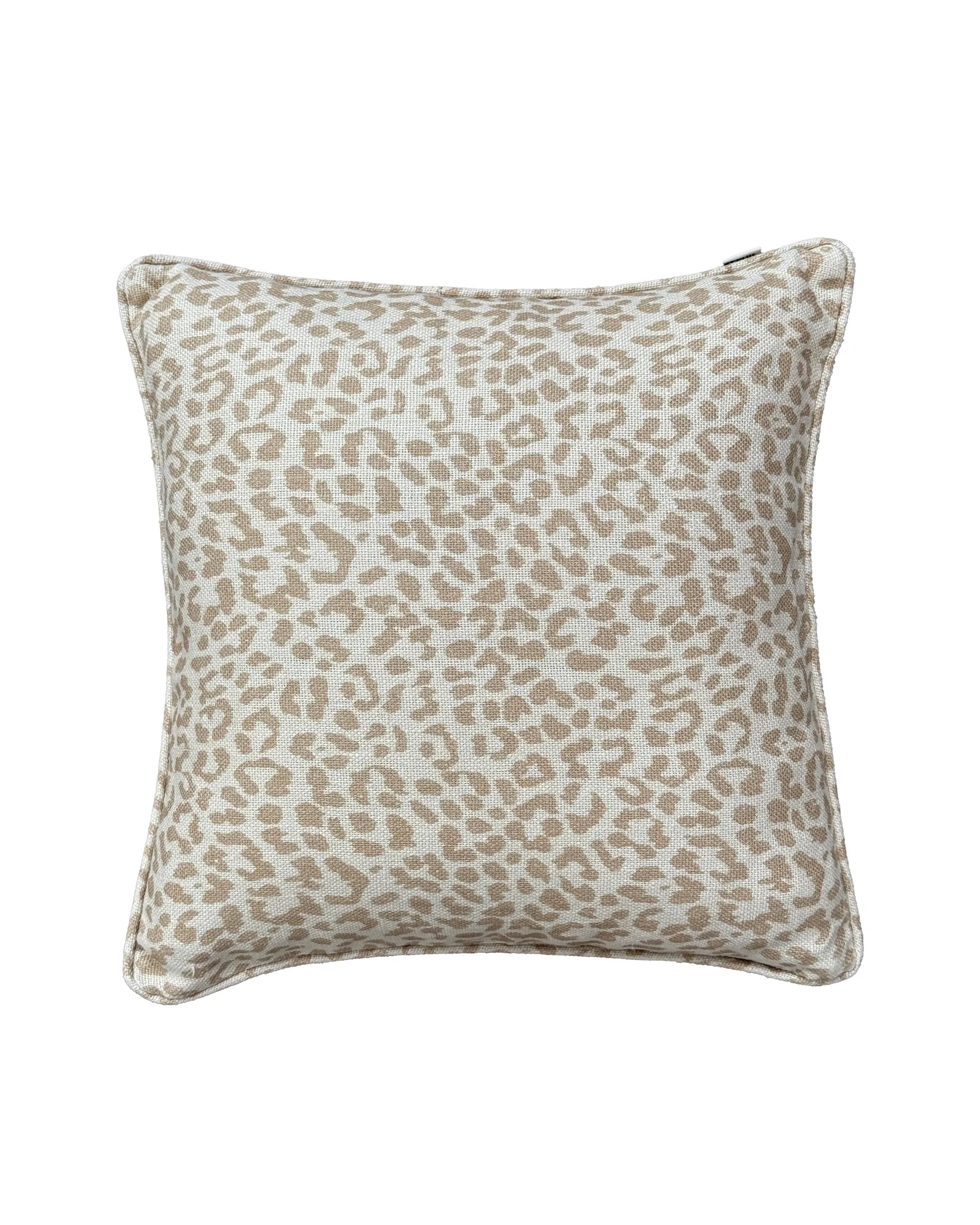 Norell Zierkissen, Leopard Beige-Off White, 50×50 cm Tinted