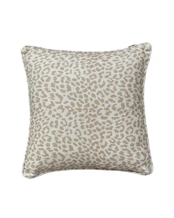 Norell Zierkissen - Leopard Beige-Off White, 50×50 cm - Tinted