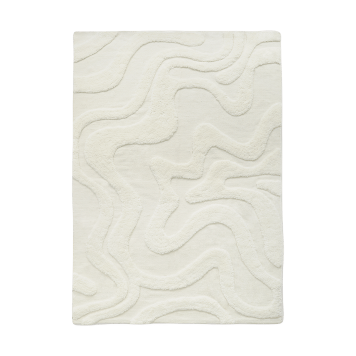 Norlander Wollteppich 180x240 cm - Offwhite - Tinted
