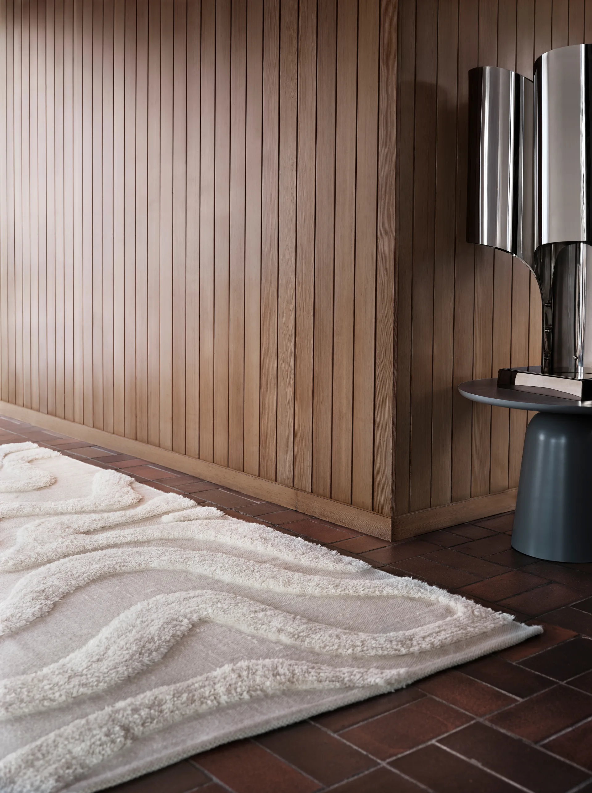 Norlander Wollteppich 180x240 cm, Offwhite Tinted