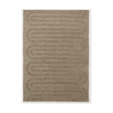 Riklund Wollteppich - Beige-Melange, 250×350 cm - Tinted