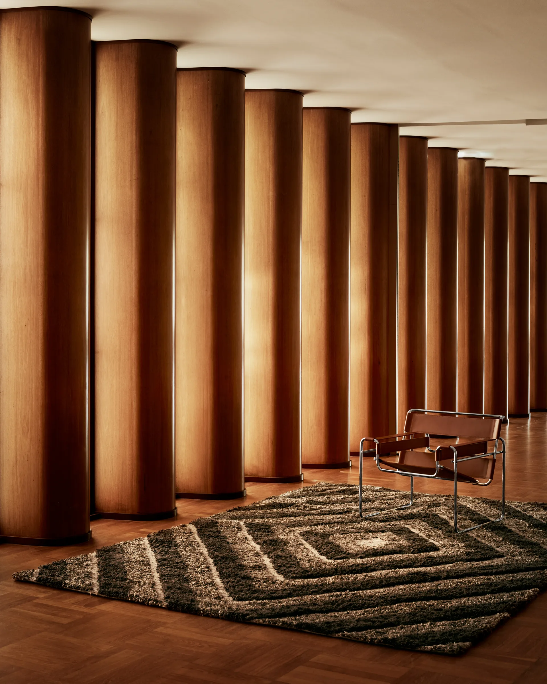 Stenborg Wollteppich 170x240 cm, Brown Tinted