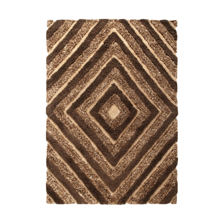 Stenborg Wollteppich 200x300 cm - Brown - Tinted