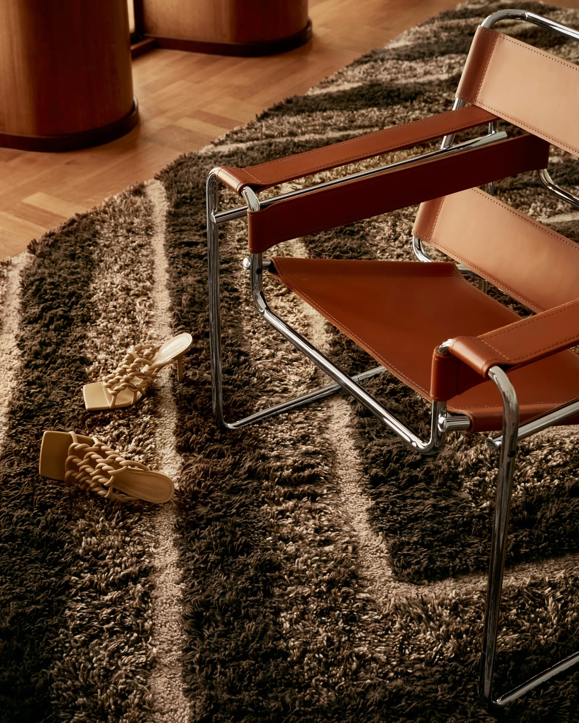 Stenborg Wollteppich 200x300 cm, Brown Tinted