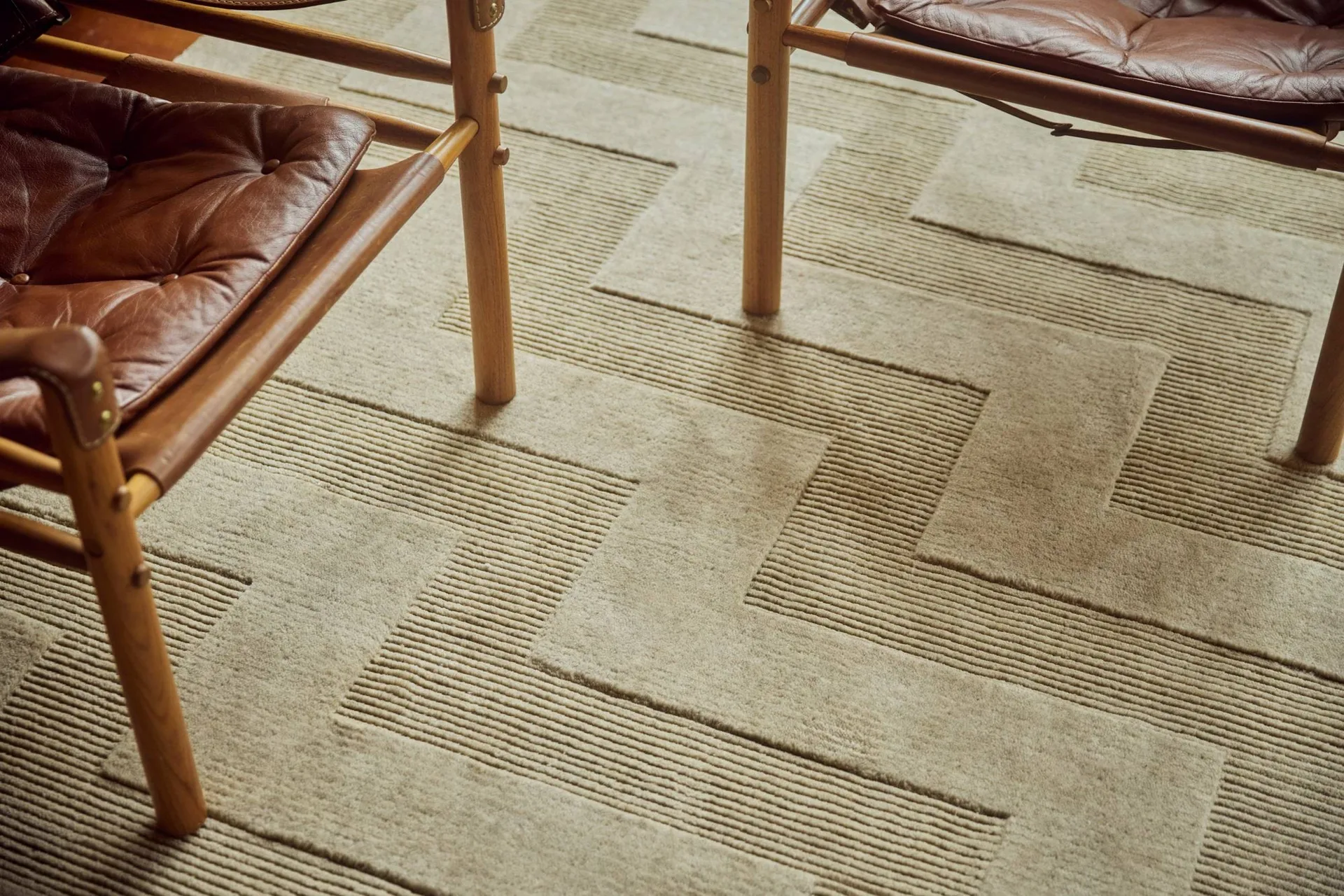 Valmont Wollteppich, Beige-Melange, 200×300 cm Tinted