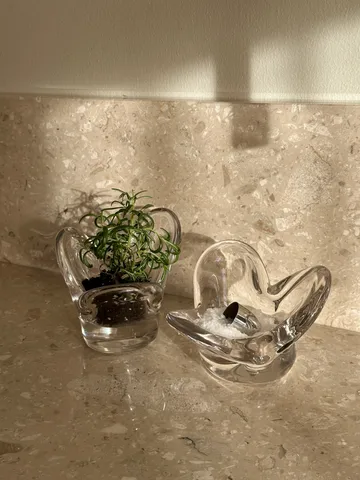 Visser Teelichthalter - Clear - Tinted