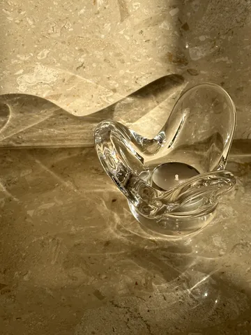 Visser Teelichthalter - Clear - Tinted