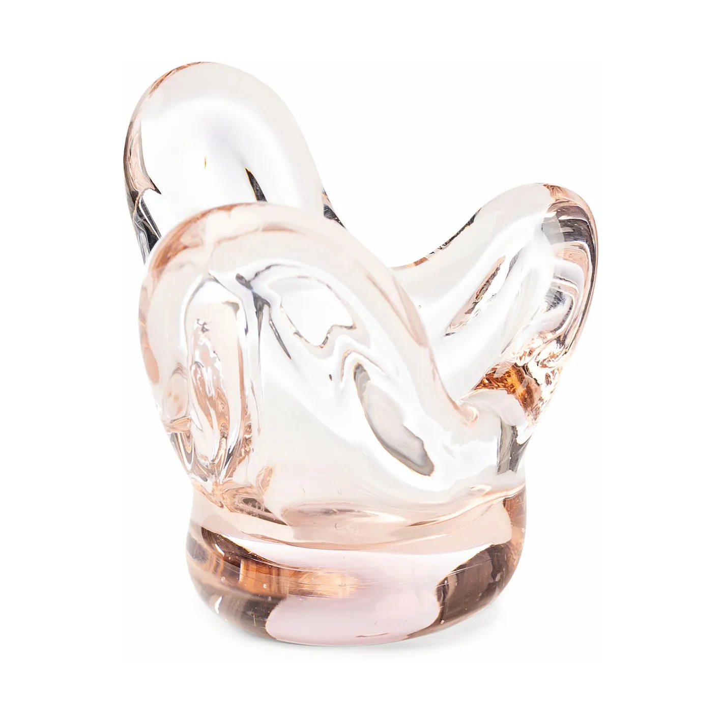 Visser Teelichthalter, Pink Tinted