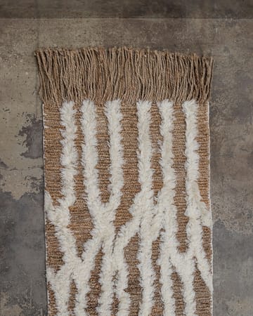 Wahl Flurteppich Jute 80x350 cm - Brown-offwhite - Tinted