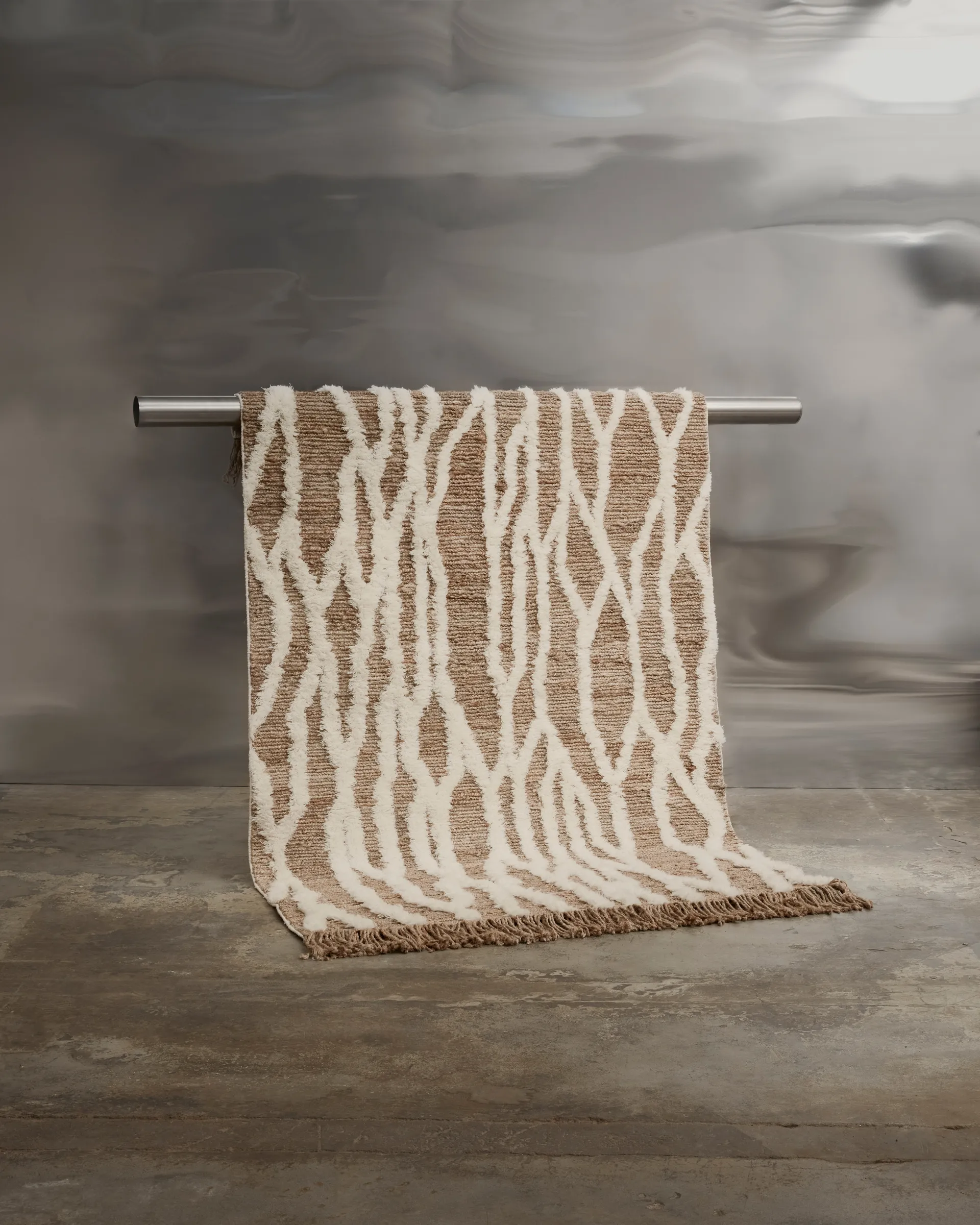 Wahl Juteteppich 200x300 cm, Brown-offwhite Tinted