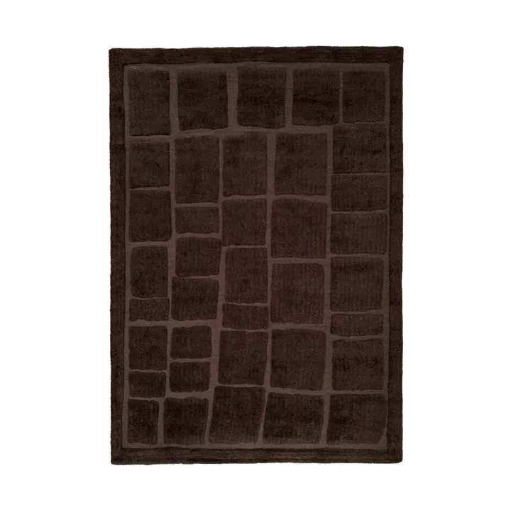 Wandel Wollteppich - Brown, 250x350 cm - Tinted