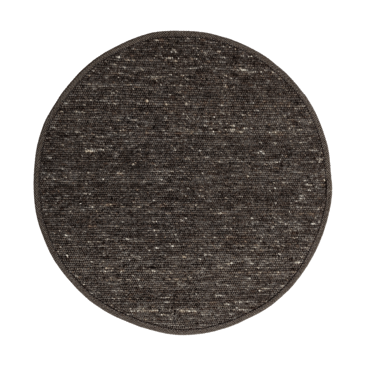 Sierrafil runder Teppich - Anthracite nr. 83, Ø200 cm - Tisca