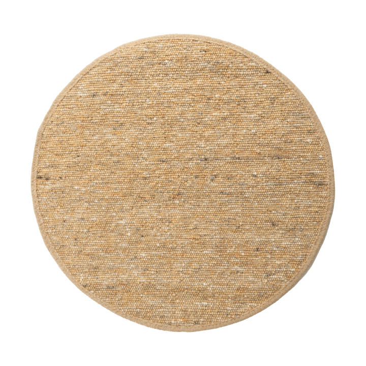 Sierrafil runder Teppich - Gold nr. 261, Ø300 cm - Tisca