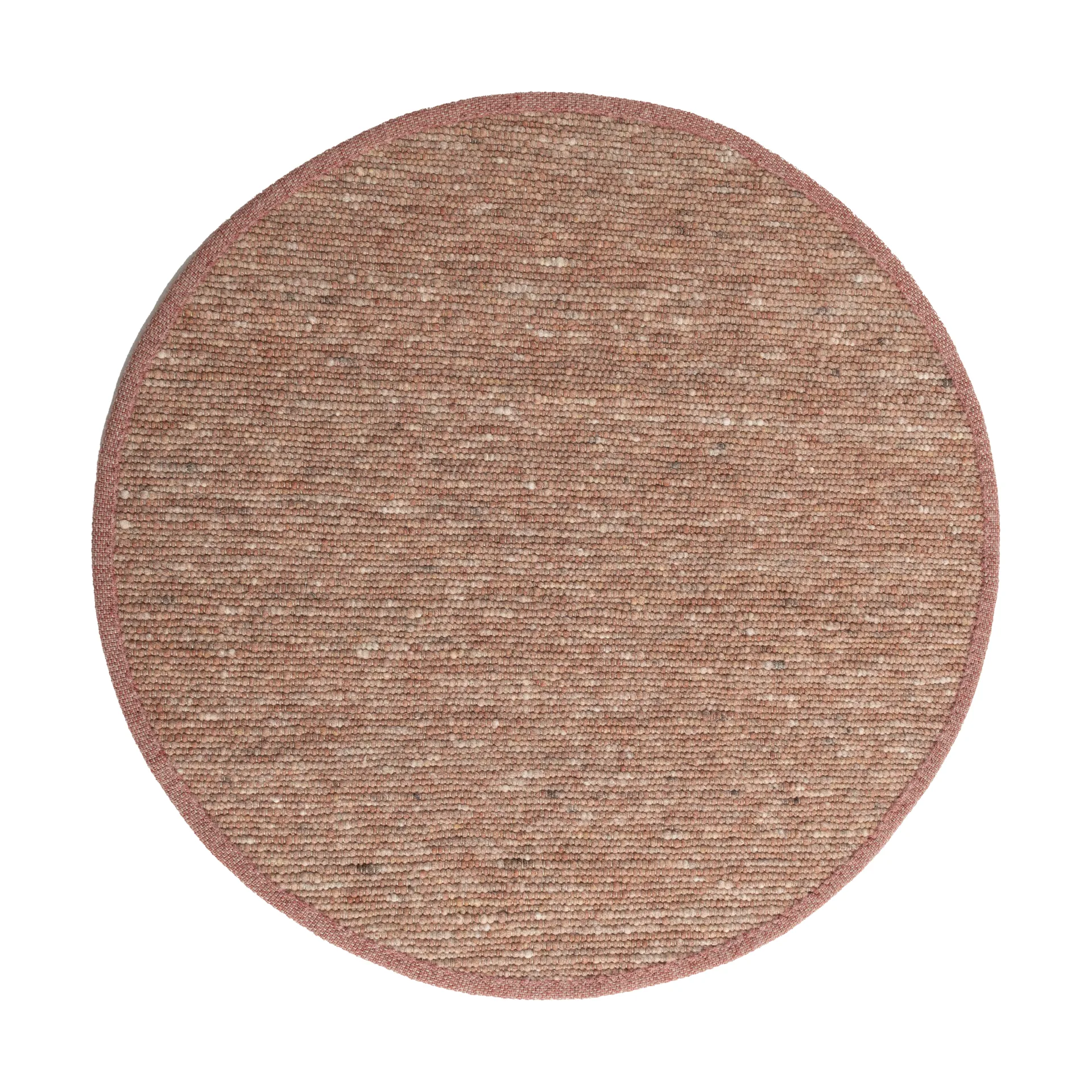 Sierrafil runder Teppich, Terra nr. 234, Ø200 cm Tisca