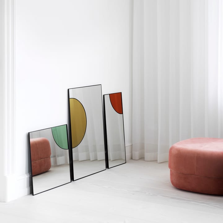 Mirage Spiegel 50 x 50cm - Lawn green - Tivoli by Normann Copenhagen