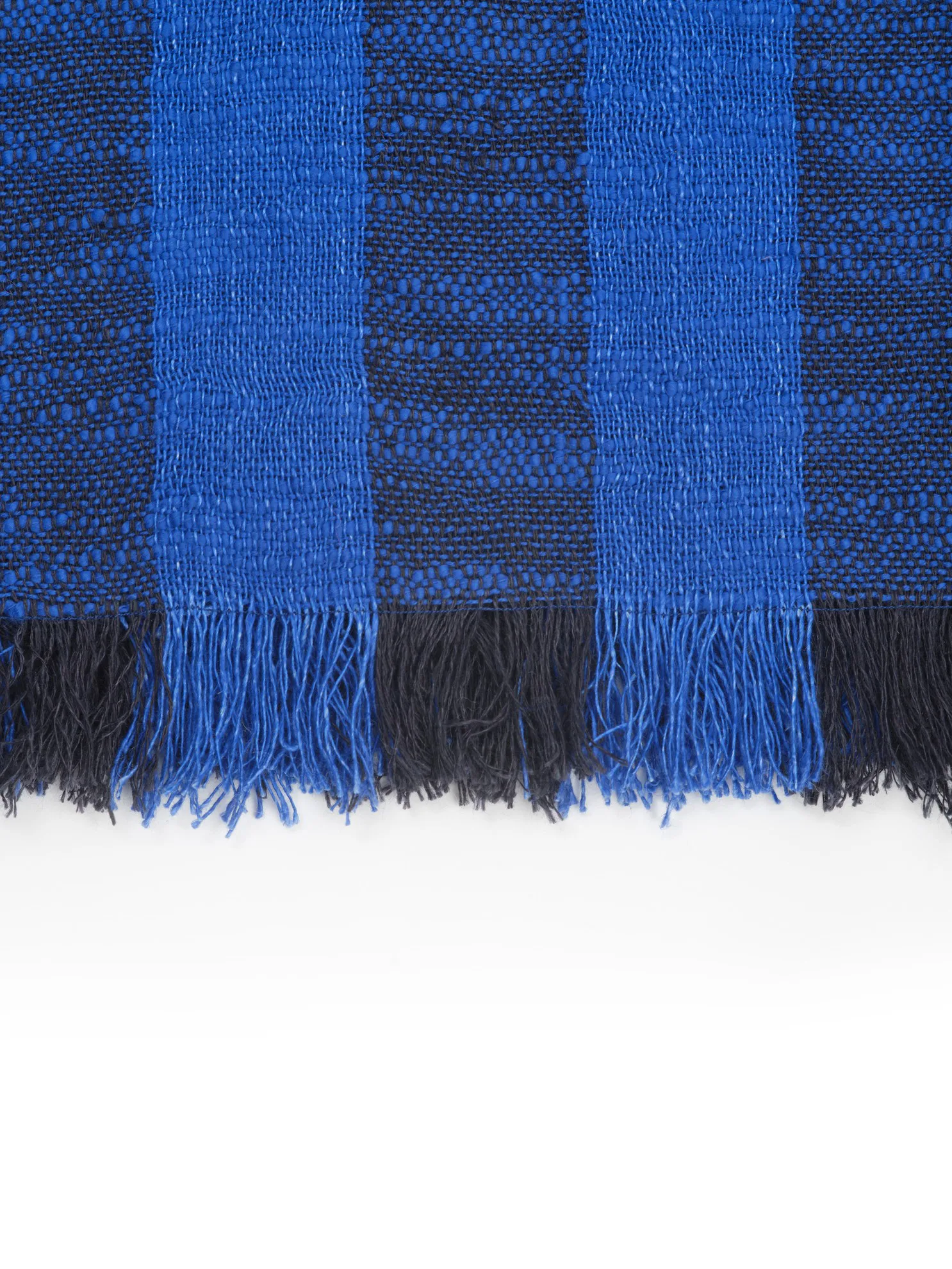 Band Plaid 160x200 cm, Blue & Black Tom Dixon
