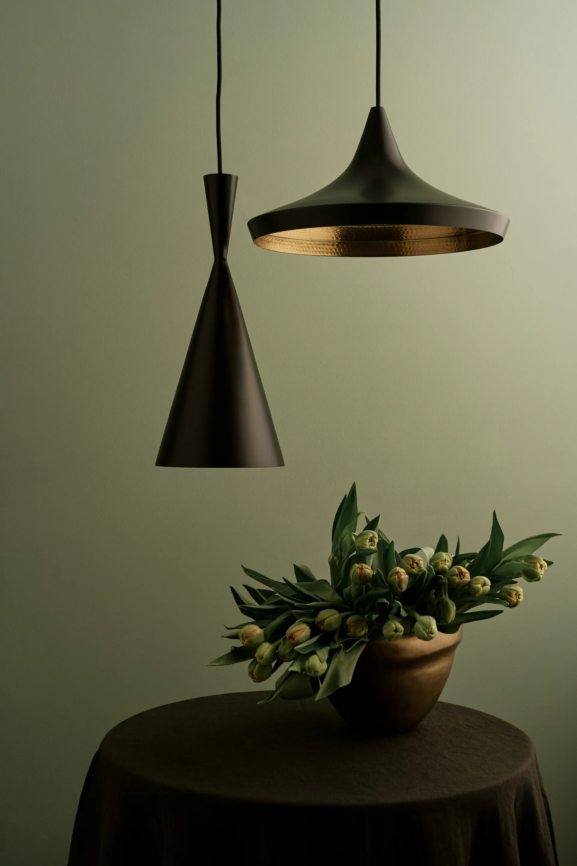 Beat Tall Pendelleuchte, Black Tom Dixon