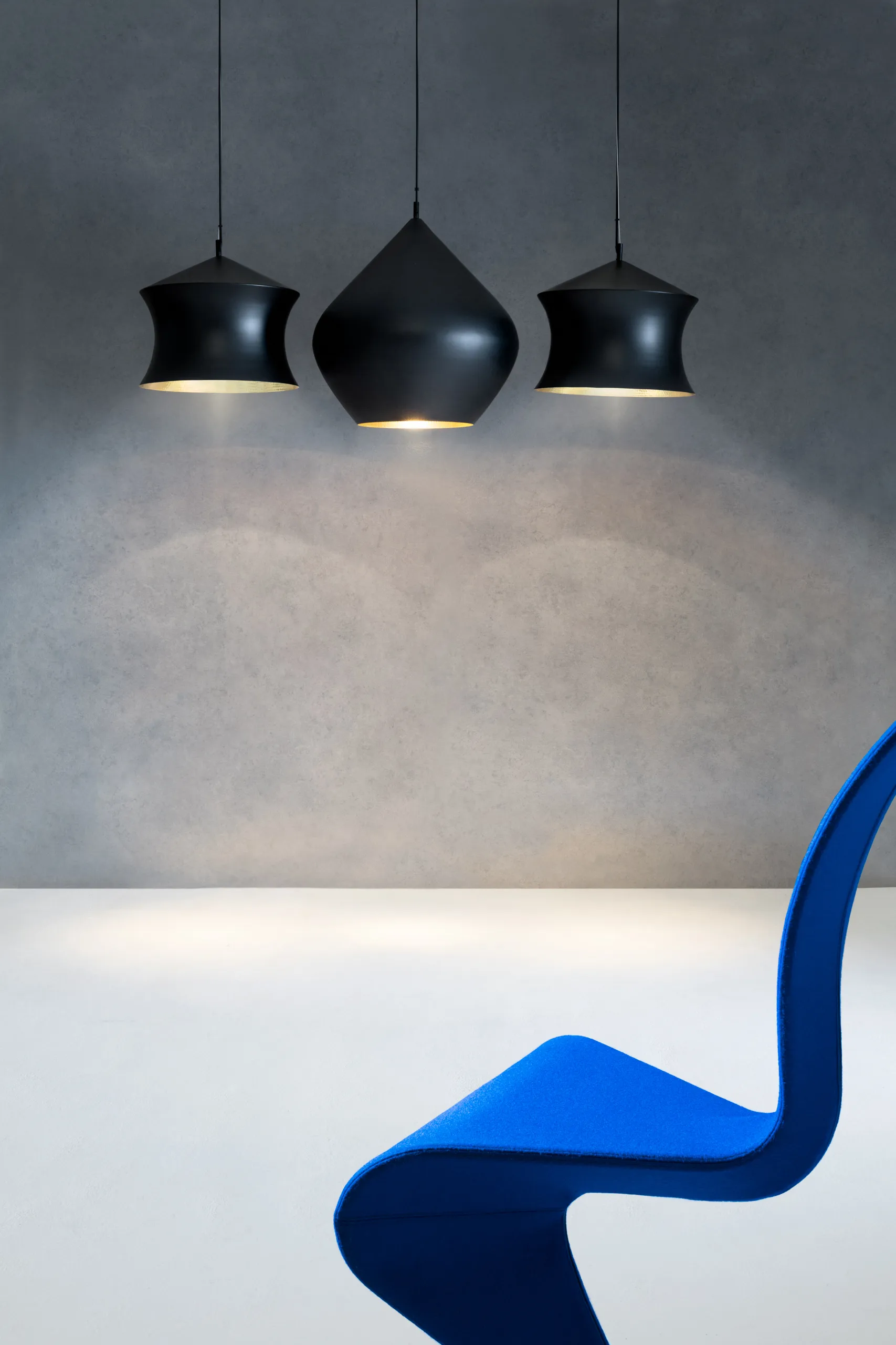 Beat Waist Pendelleuchte LED Ø41,2 cm, Black Tom Dixon