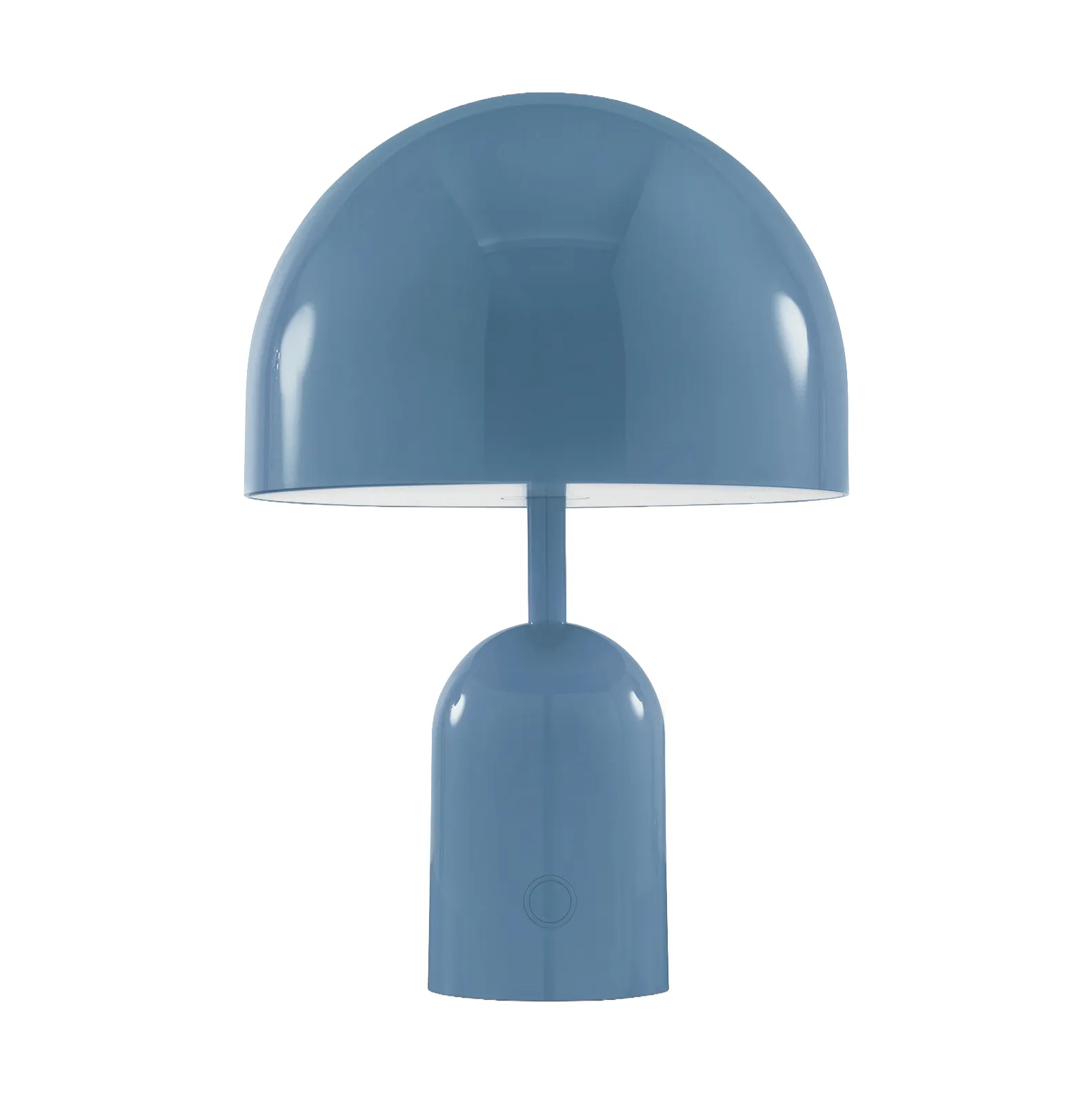 Bell Portable LED Tischleuchte 28cm, Baby Blue Tom Dixon