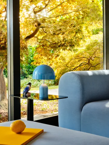 Bell Portable LED Tischleuchte 28cm - Baby Blue - Tom Dixon