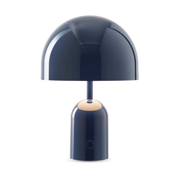 Bell Portable LED Tischleuchte 28cm, Indigo Tom Dixon
