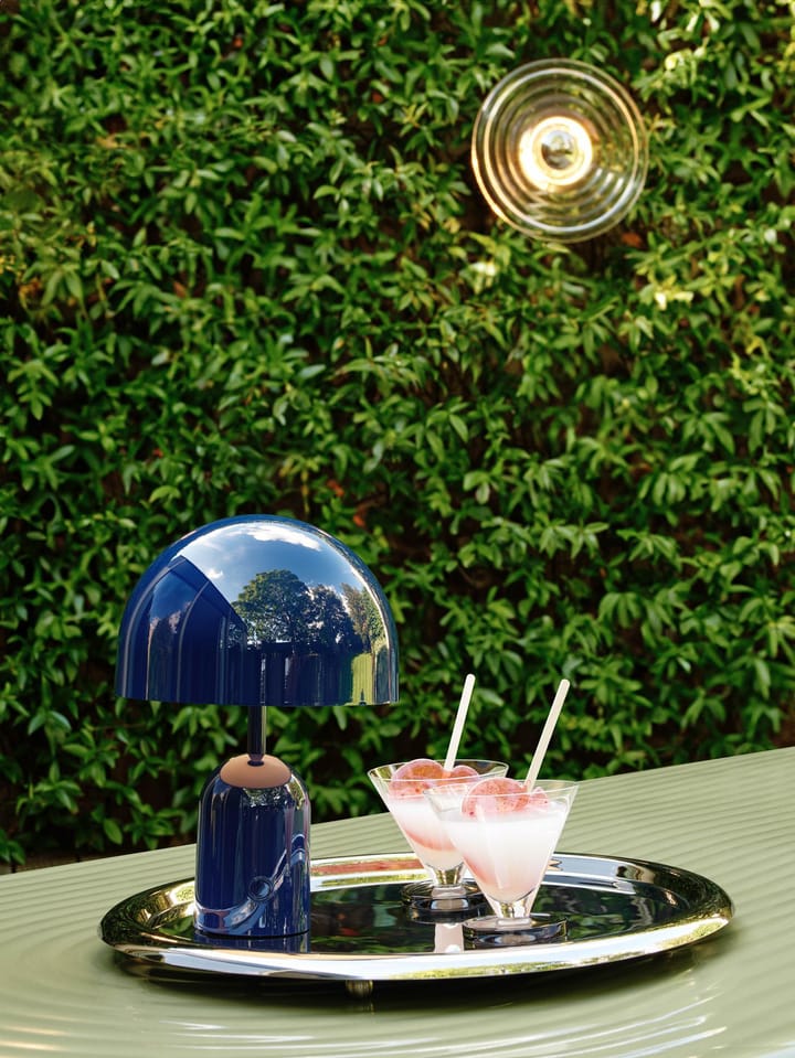 Bell Portable LED Tischleuchte 28cm, Indigo Tom Dixon