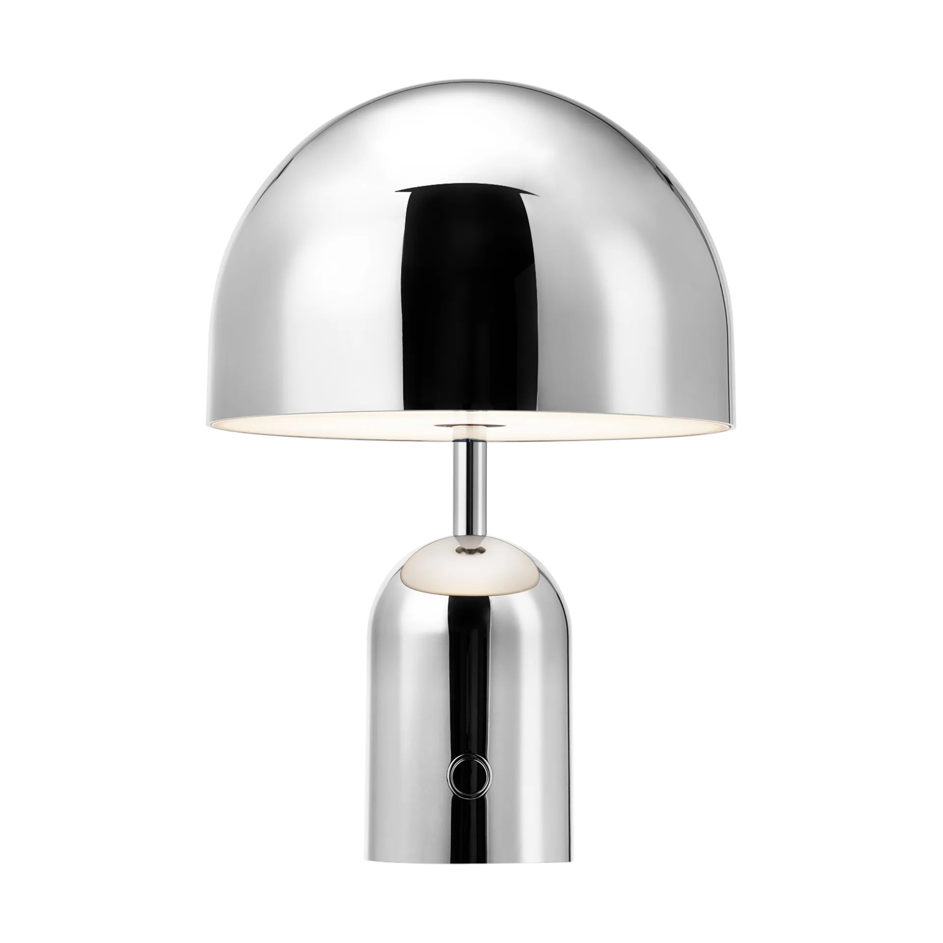 Bell Portable LED Tischleuchte 28cm, Silver Tom Dixon
