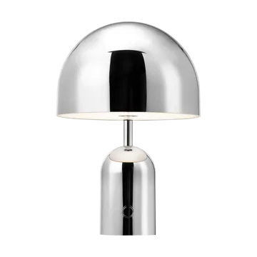 Bell Portable LED Tischleuchte 28cm - Silver - Tom Dixon