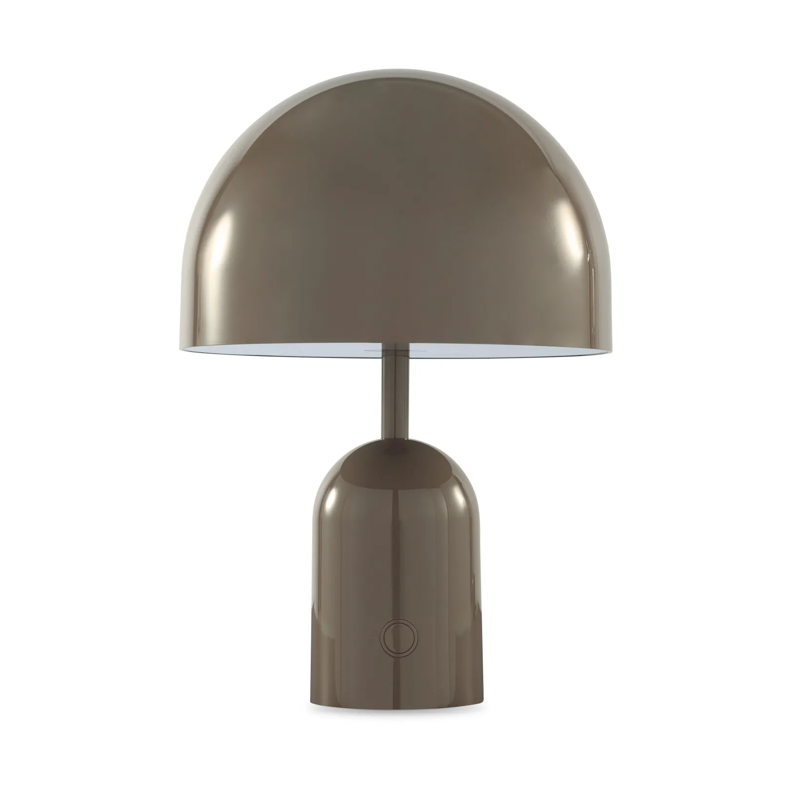 Bell Portable LED Tischleuchte 28cm, Taupe Tom Dixon