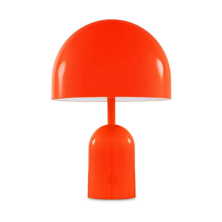 Bell tragbare LED-Tischleuchte 28 cm - Fluoro (rot) - Tom Dixon