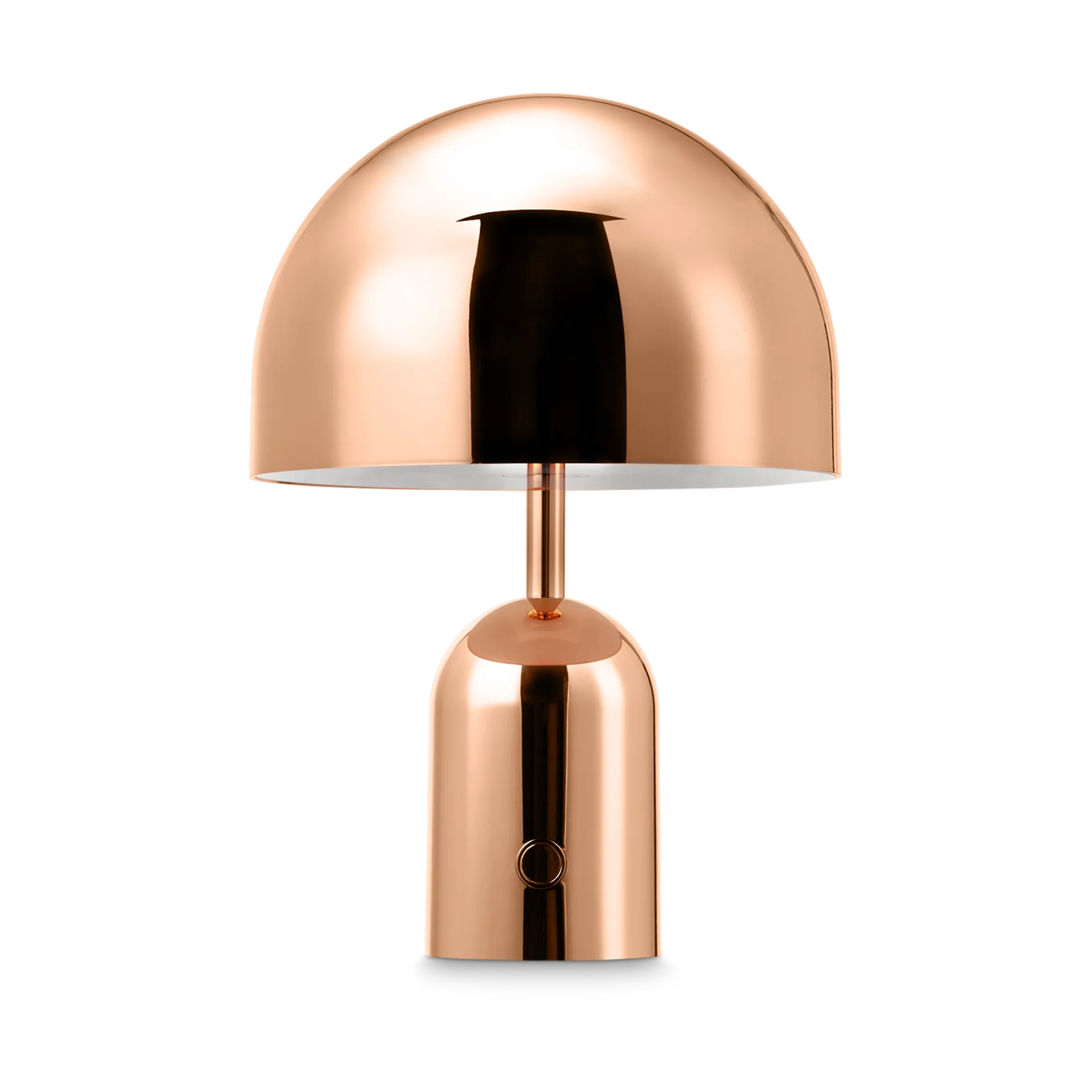 Bell Tragbare Tischleuchte, Copper Tom Dixon