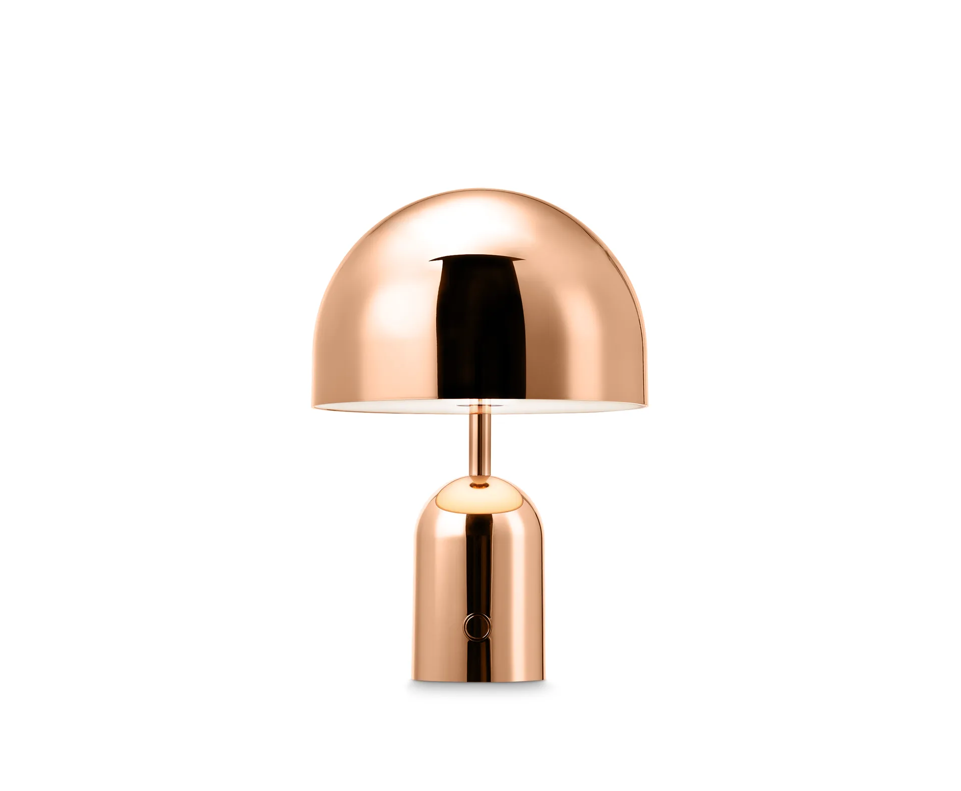 Bell Tragbare Tischleuchte, Copper Tom Dixon