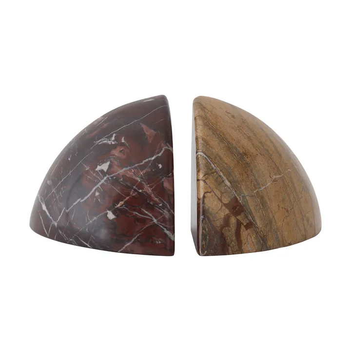 Boulder Buchstützen 2-teilig - 12,8x12,8 cm - Tom Dixon