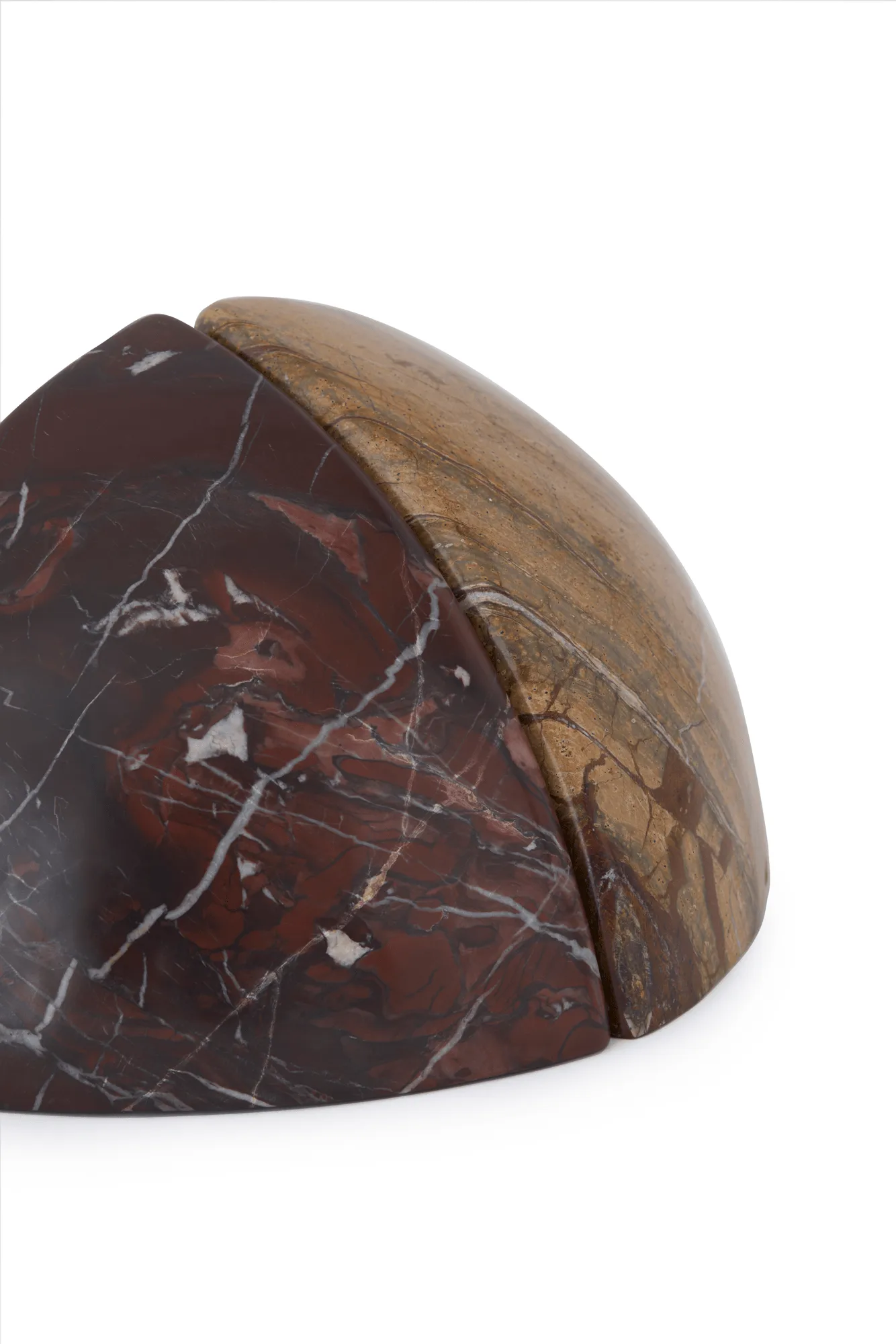 Boulder Buchstützen 2-teilig, 12,8x12,8 cm Tom Dixon