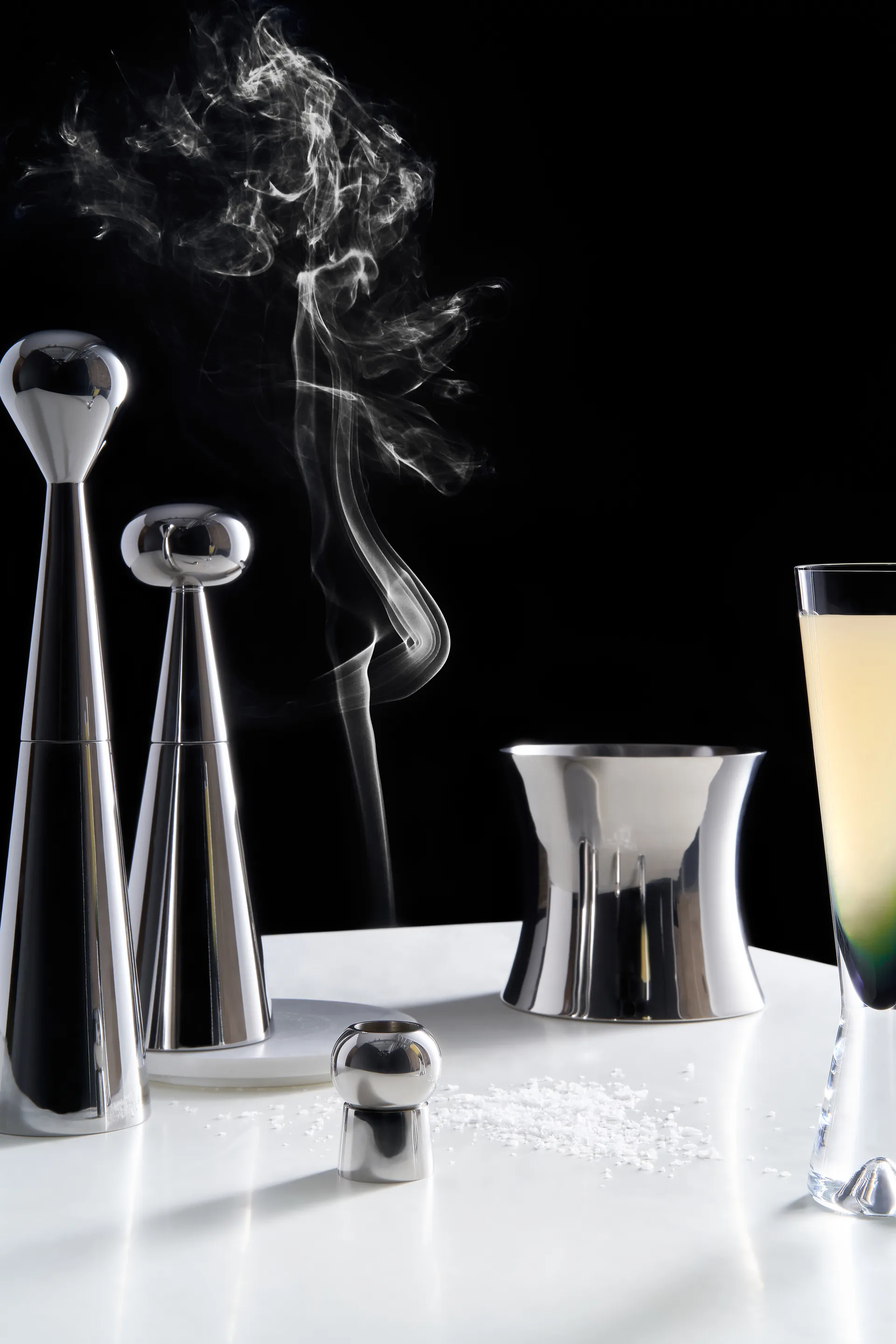 Brew Small Gewürzmühle 25 cm, Edelstahl Tom Dixon