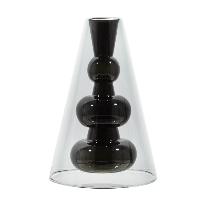 Bump Cone Vase - Black - Tom Dixon