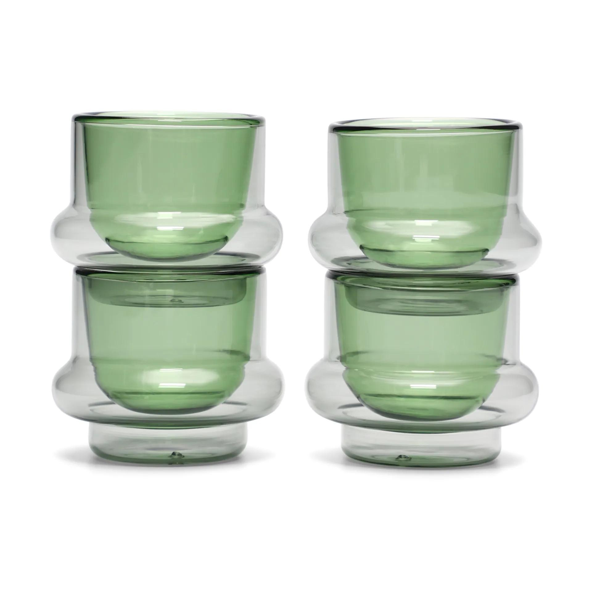Bump Espressotasse 5 cl 4er-Pack, Green Tom Dixon
