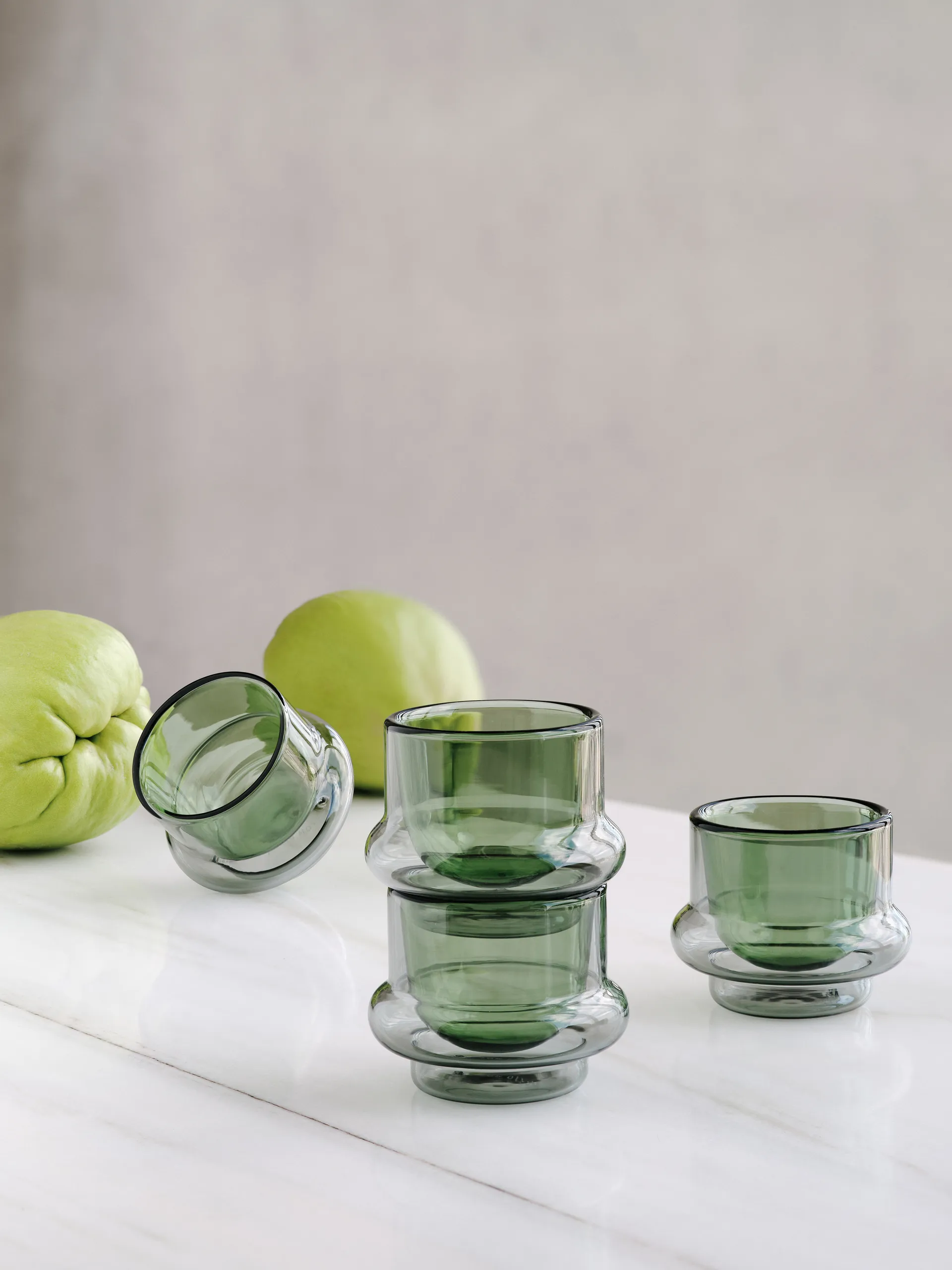 Bump Espressotasse 5 cl 4er-Pack, Green Tom Dixon