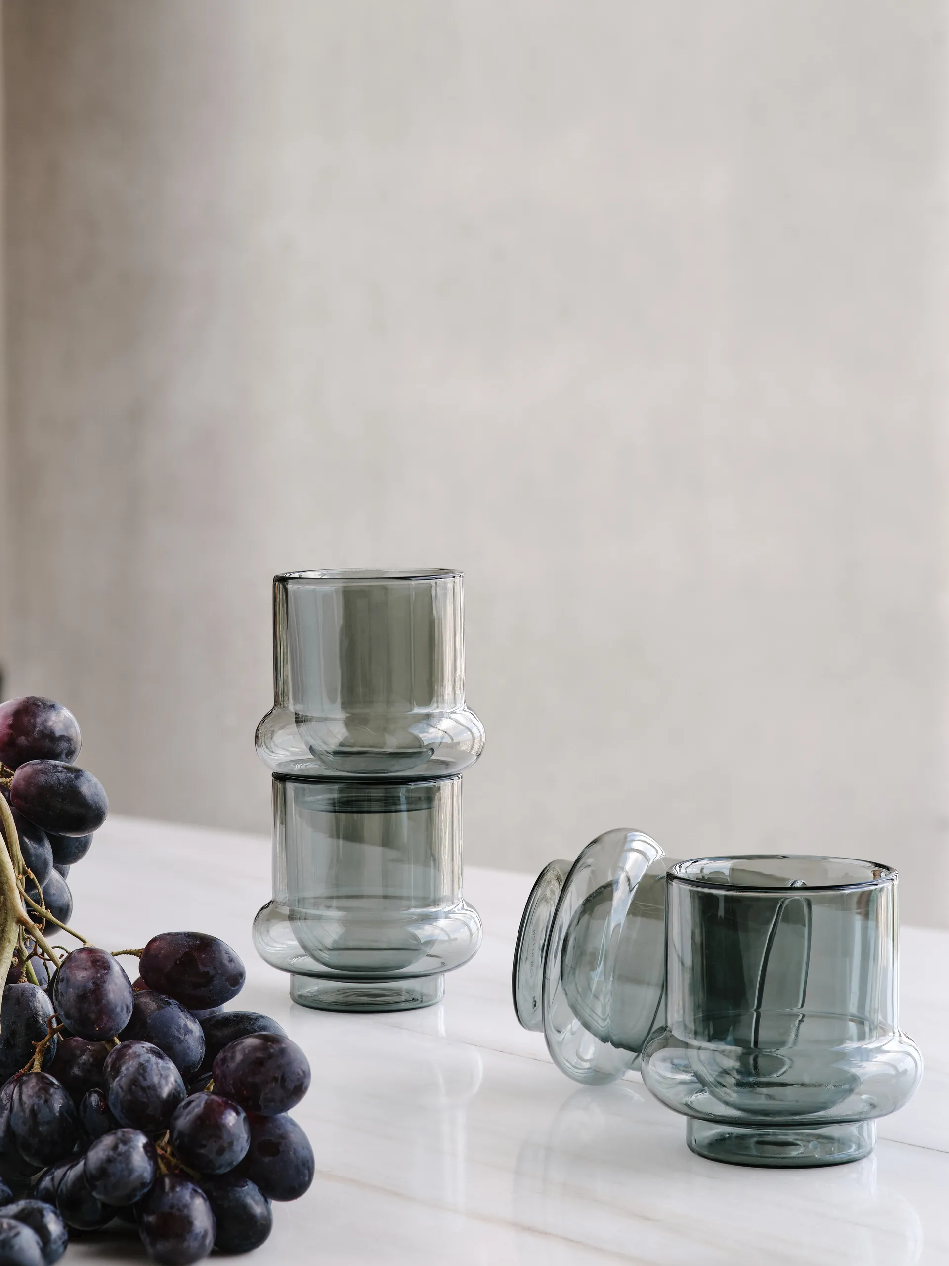 Bump Kaffeetasse 20 cl 2er-Pack, Grey Tom Dixon