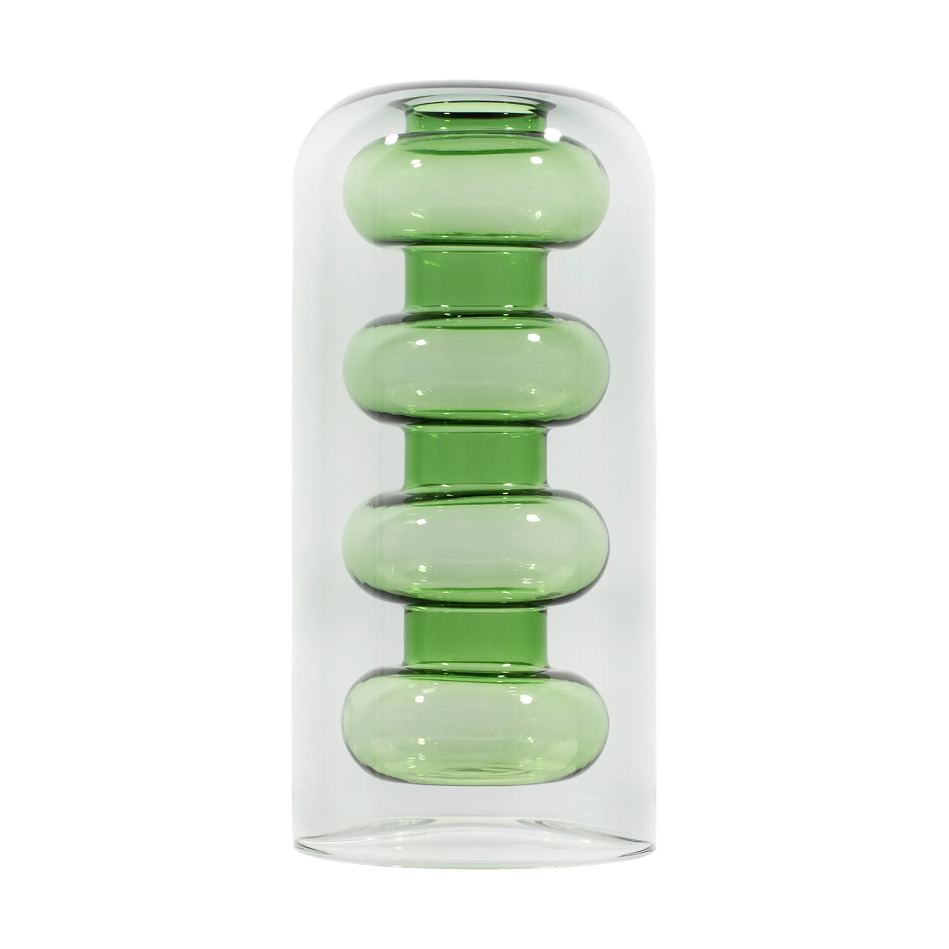 Bump Tall Vase, Green Tom Dixon
