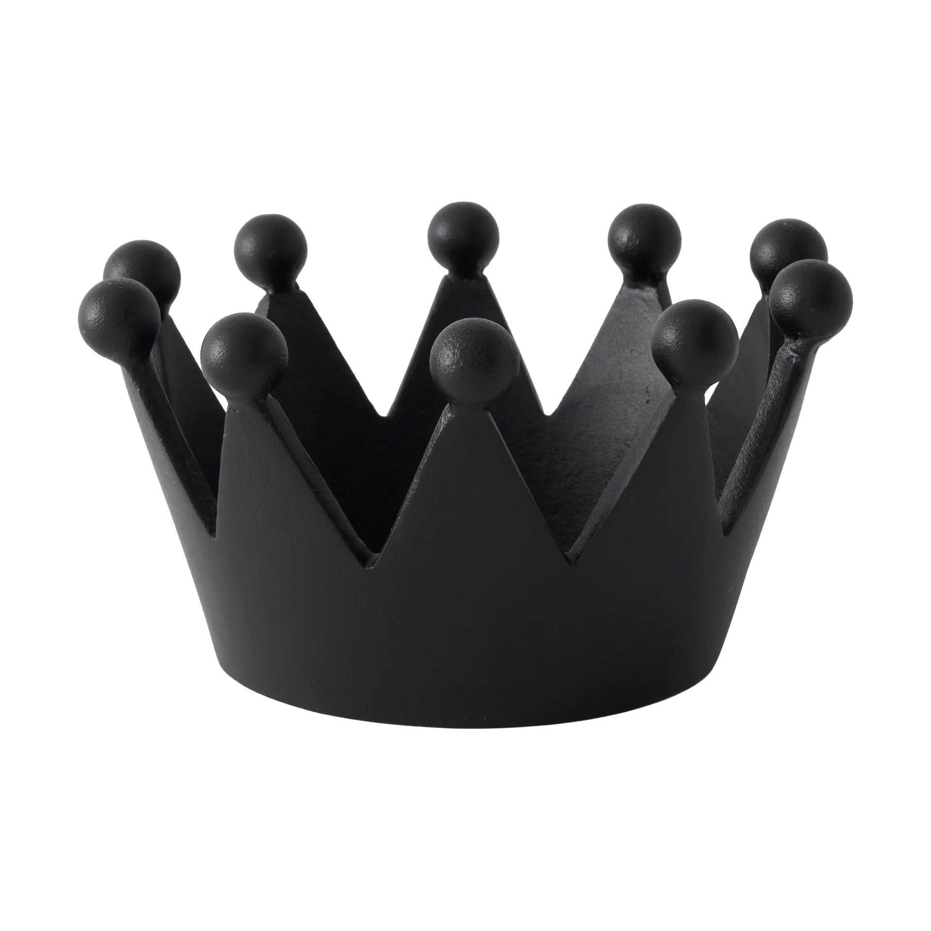 Cast Iron Crown Windlicht, Ø14x8,2 cm Tom Dixon
